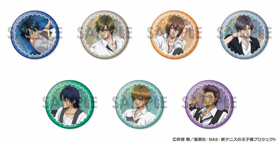 楽天市場】【越前リョーマ(フルカラー)】新テニスの王子様 缶バッジ