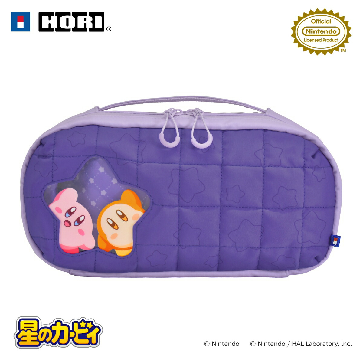 Kirby's Dream Land Quilted Medium Pouch for Nintendo Switch 2 Kirby & Waddoldy Nintendo Switch 2