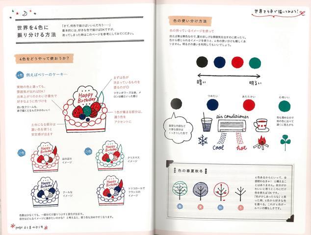 楽天ブックス バーゲン本 4色ボールペンでかんたん かわいい手帳イラスト Igloo Dining 本