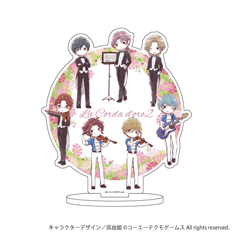 楽天ブックス グッズ キャラアクリルフィギュア 金色のコルダ2 100万人の金色のコルダ 02 集合デザインb マーチング衣装ver グラフアート 金色のコルダ2 100万人の金色のコルダ Dvd