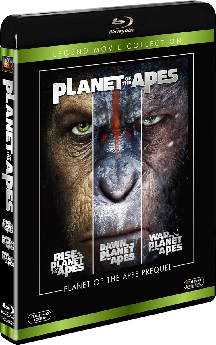 猿の惑星 プリクエル ブルーレイコレクション(3枚組)【Blu-ray】画像