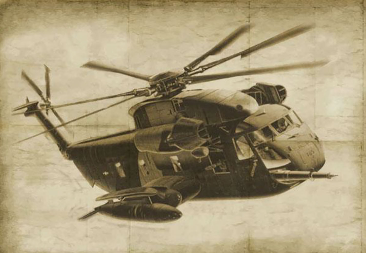 1/72 アメリカ空軍 HH-53C ジョリー・グリーン・ジャイアント 【IT91035】 (プラモデル)画像