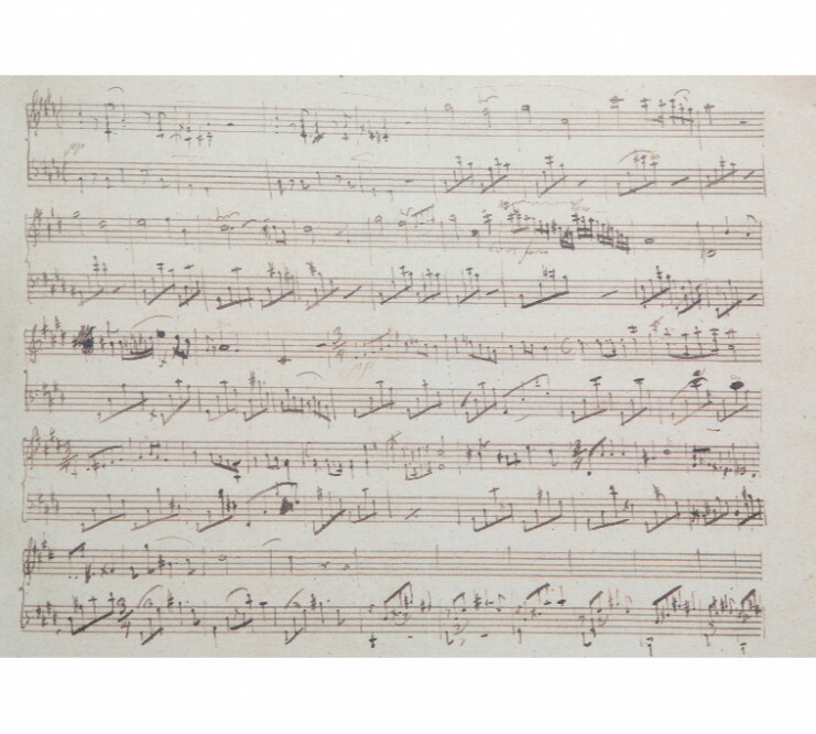 【輸入楽譜】ショパン, Frederic-Francois: ノクターン 第20番(遺作) 嬰ハ短調(レント・コン・グラン・エスプレシオーネ): アンネ・マリー・ブートル・フェラーコレクション所蔵の自筆譜のファクシミリ版画像