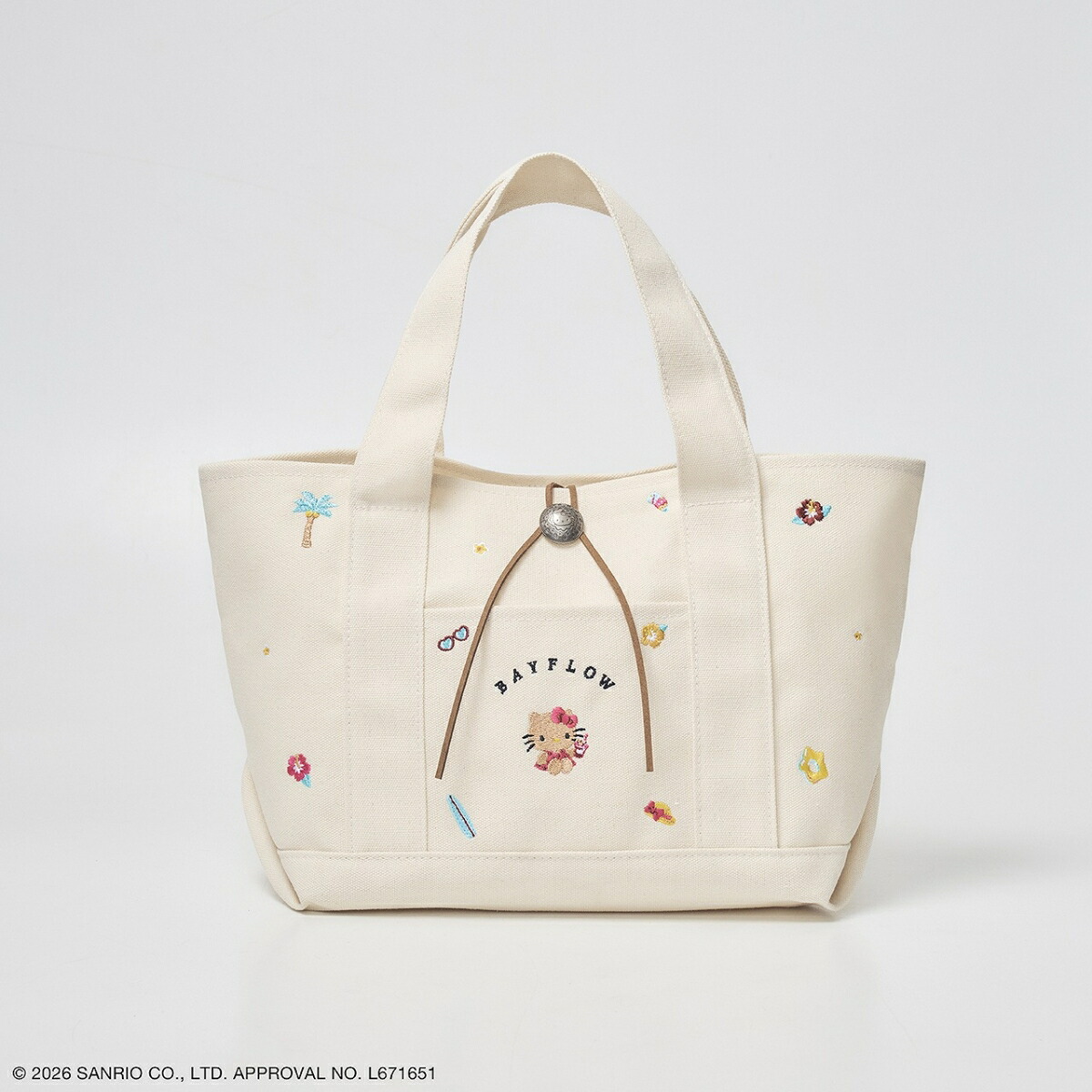 BAYFLOW×HELLOKITTY刺繍ロゴトートバッグBOOK
