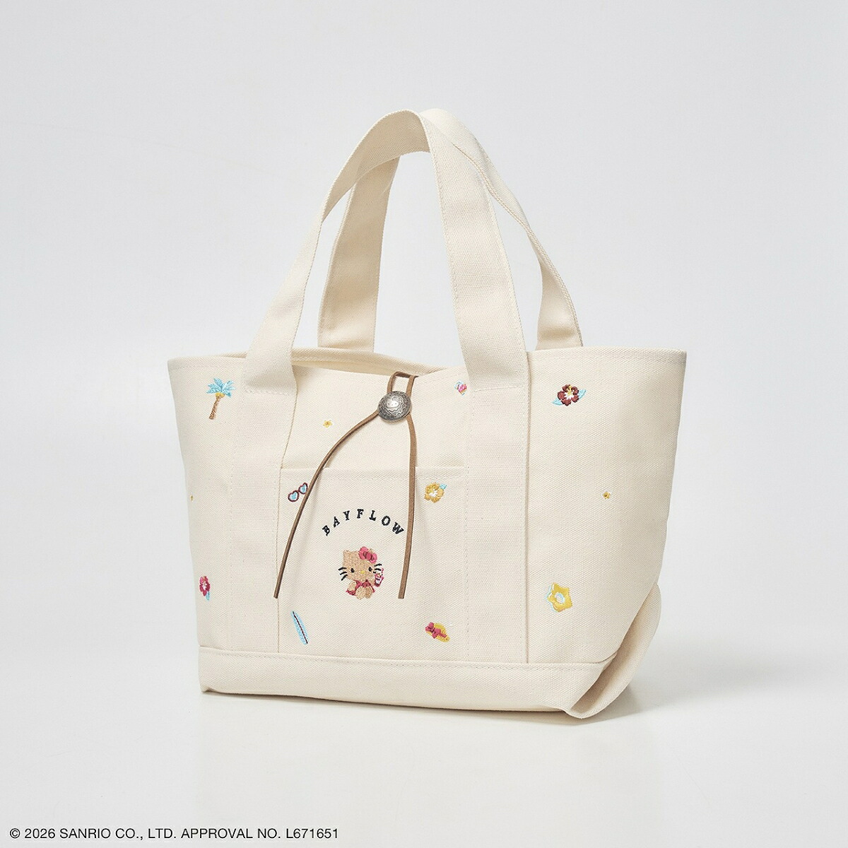BAYFLOW×HELLOKITTY刺繍ロゴトートバッグBOOK