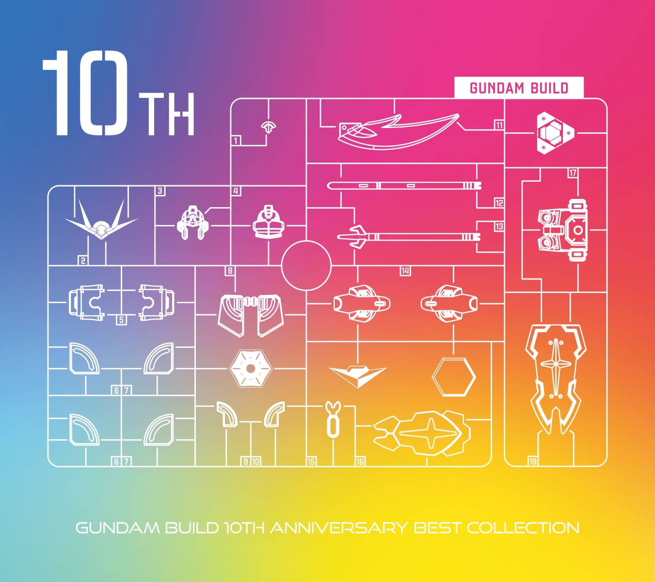 「ガンダムビルドシリーズ」10周年BEST Collection画像