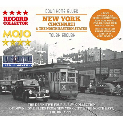 ブックス: 【輸入盤】Down Home Blues: New York, Cincinnati & The North Eastern States: Tough Enough (4CD) - Various - 5018755510410 : CD