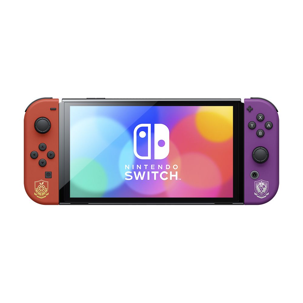 中古Nintendo Switch有機EL スカーレットバイオレットエディション 中古 [郵送専用] Nintendo Switch 有機ELモデル スカーレット