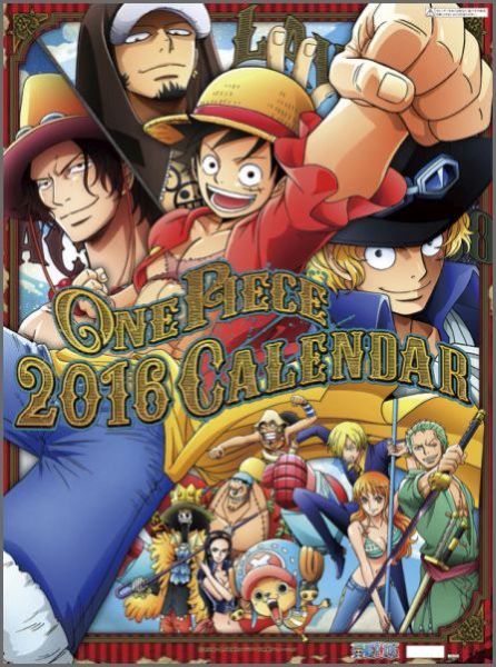 楽天ブックス ワンピース 16年 カレンダー 本