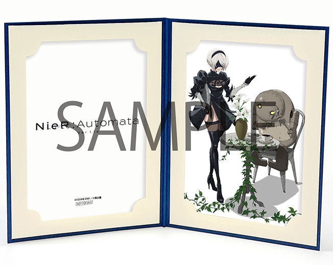 【楽天ブックス限定先着特典+他】NieR:AutomataVer1.1aBlu-rayDiscBOXVol.2(完全生産限定版)【Blu-ray】(ドット風描き起こしミニキャラジオラマアクリルスタンド（5体）+描き下ろしA4クリアファイル（A2、リリィ）+2L判ブロマイド+他)[スクウェア・エニックス]
