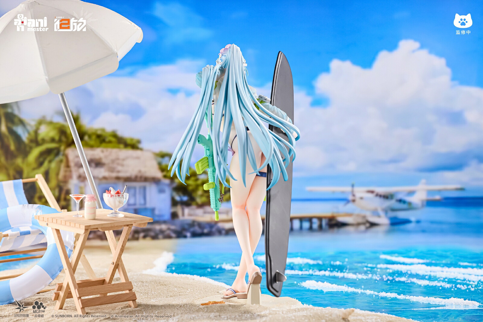 Animester『ドールズフロントライン2:エクシリウム』クルカイ蔚藍軌跡Ver.1/7スケール塗装済完成品フィギュア【81810479】(フィギュア)