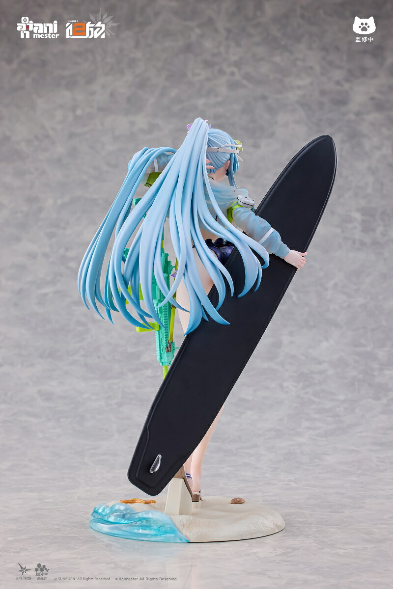 Animester『ドールズフロントライン2:エクシリウム』クルカイ蔚藍軌跡Ver.1/7スケール塗装済完成品フィギュア【81810479】(フィギュア)