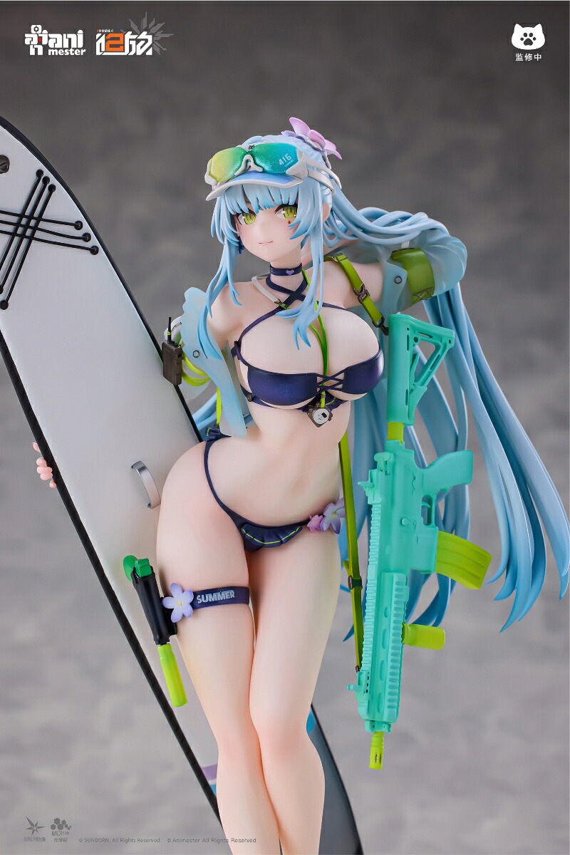 Animester『ドールズフロントライン2:エクシリウム』クルカイ蔚藍軌跡Ver.1/7スケール塗装済完成品フィギュア【81810479】(フィギュア)