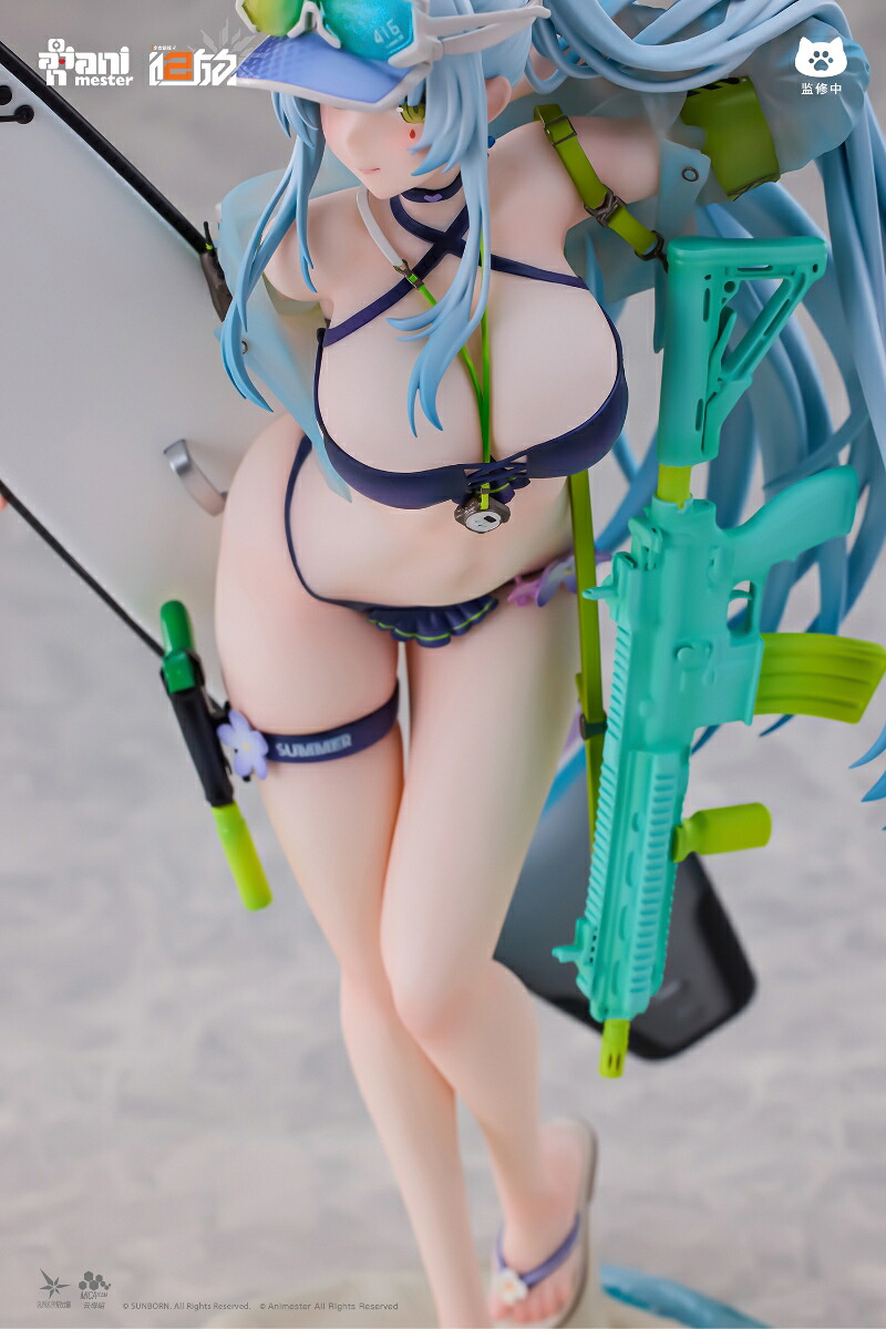 Animester『ドールズフロントライン2:エクシリウム』クルカイ蔚藍軌跡Ver.1/7スケール塗装済完成品フィギュア【81810479】(フィギュア)