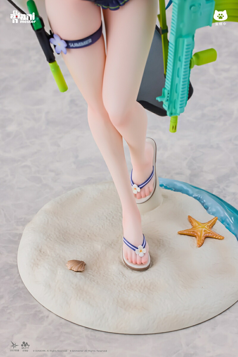 Animester『ドールズフロントライン2:エクシリウム』クルカイ蔚藍軌跡Ver.1/7スケール塗装済完成品フィギュア【81810479】(フィギュア)