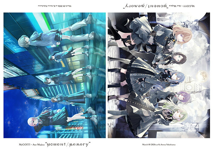 myGO!!!! ×Ave Mujica Two-Man Live “Moment/Memory” (Regular Edition) [Blu-ray]