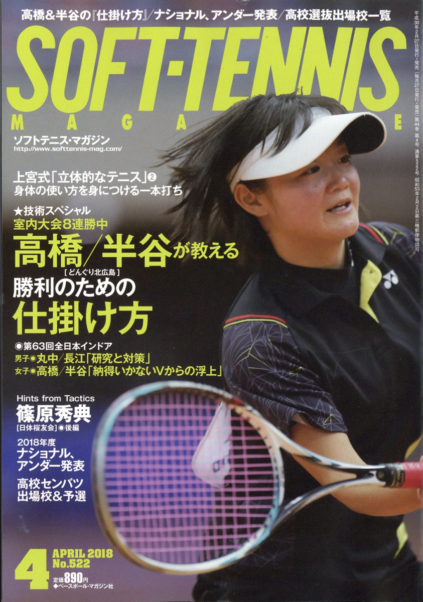 超希少！昭和54年刊 月刊『軟式テニス』恒文社 1979年04月号