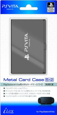 楽天ブックス Playstation オフィシャルライセンス商品 Ps Vita用カードケース メタルカードケース5 2 シルバー For Playstation Vita Ps Vita ゲーム