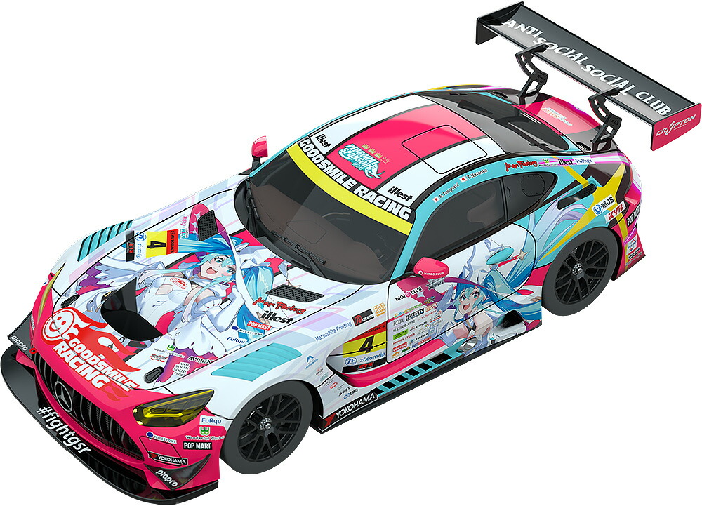 1/43 『初音ミク GTプロジェクト』 グッドスマイル 初音ミク AMG 2024 開幕戦Ver. (ミニカー)