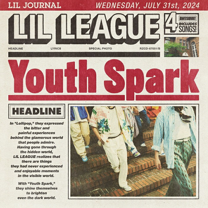 YouthSpark(CDDVD)[LILLEAGUEfromEXILETRIBE]