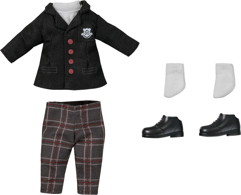 ねんどろいどどーる おようふくセット 『ペルソナ5 ザ・ロイヤル』 P5R主人公 制服Ver. (フィギュア)画像