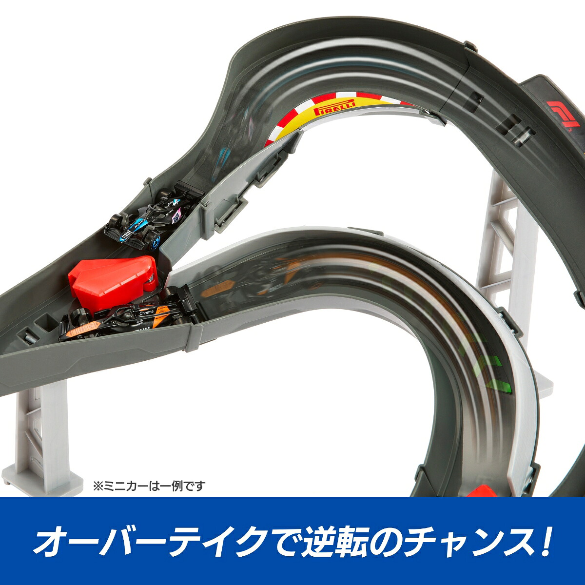ホットウィール(HotWheels)Formula1(R)スプリントレースサーキット乗り物おもちゃF1プレイセットミニカー3台付き4歳からマルチJNN32