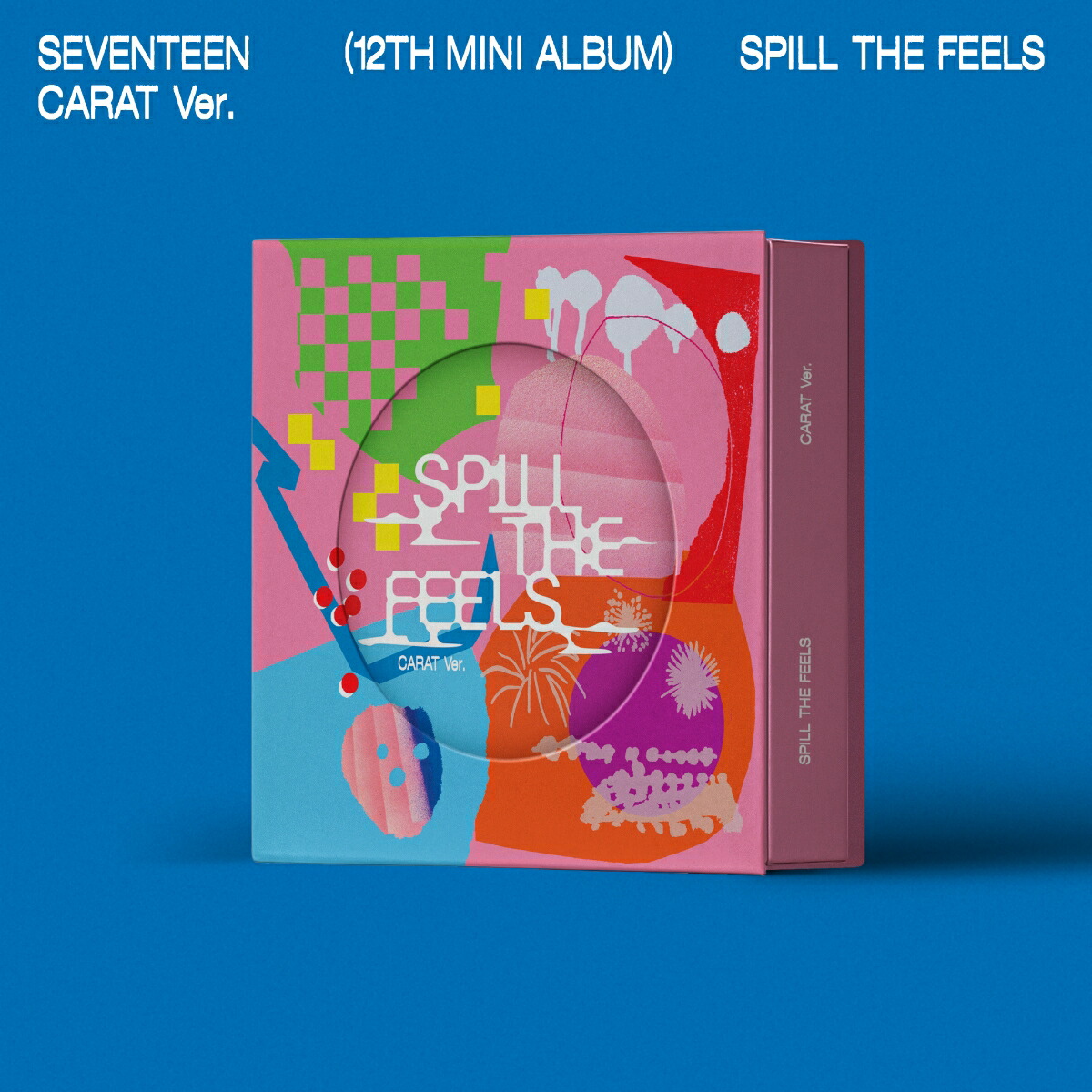 【先着特典】SEVENTEEN 12th Mini Album「SPILL THE FEELS(CARAT Ver.)」(抽選応募エントリーカード)