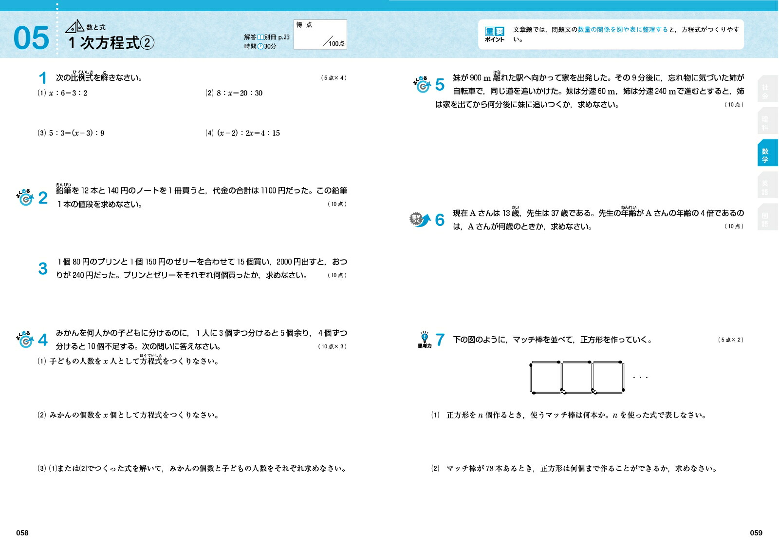 中15科の要点総仕上げ問題集[文英堂編集部]