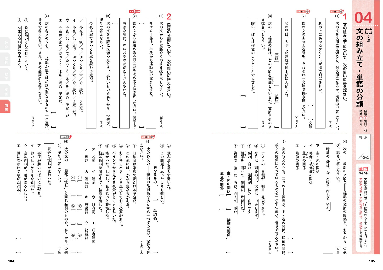 中15科の要点総仕上げ問題集[文英堂編集部]