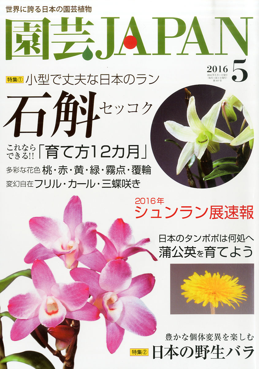 楽天ブックス 園芸japan ジャパン 16年 05月号 雑誌 エスプレス メディア出版 雑誌