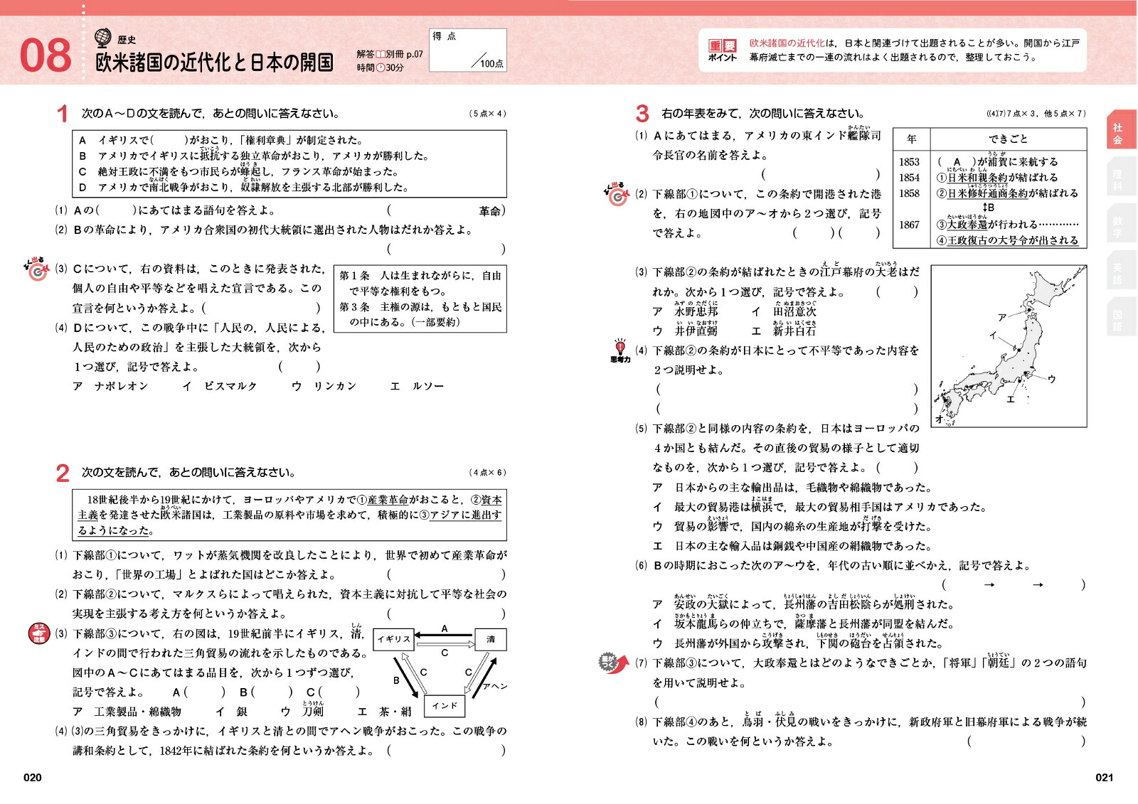 中25科の要点総仕上げ問題集[文英堂編集部]