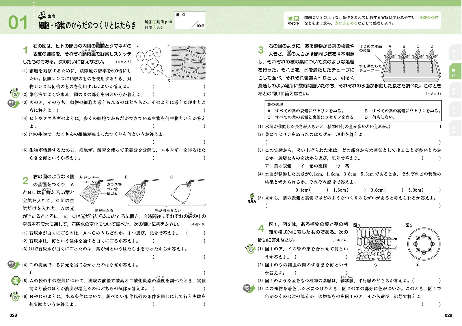 中25科の要点総仕上げ問題集[文英堂編集部]