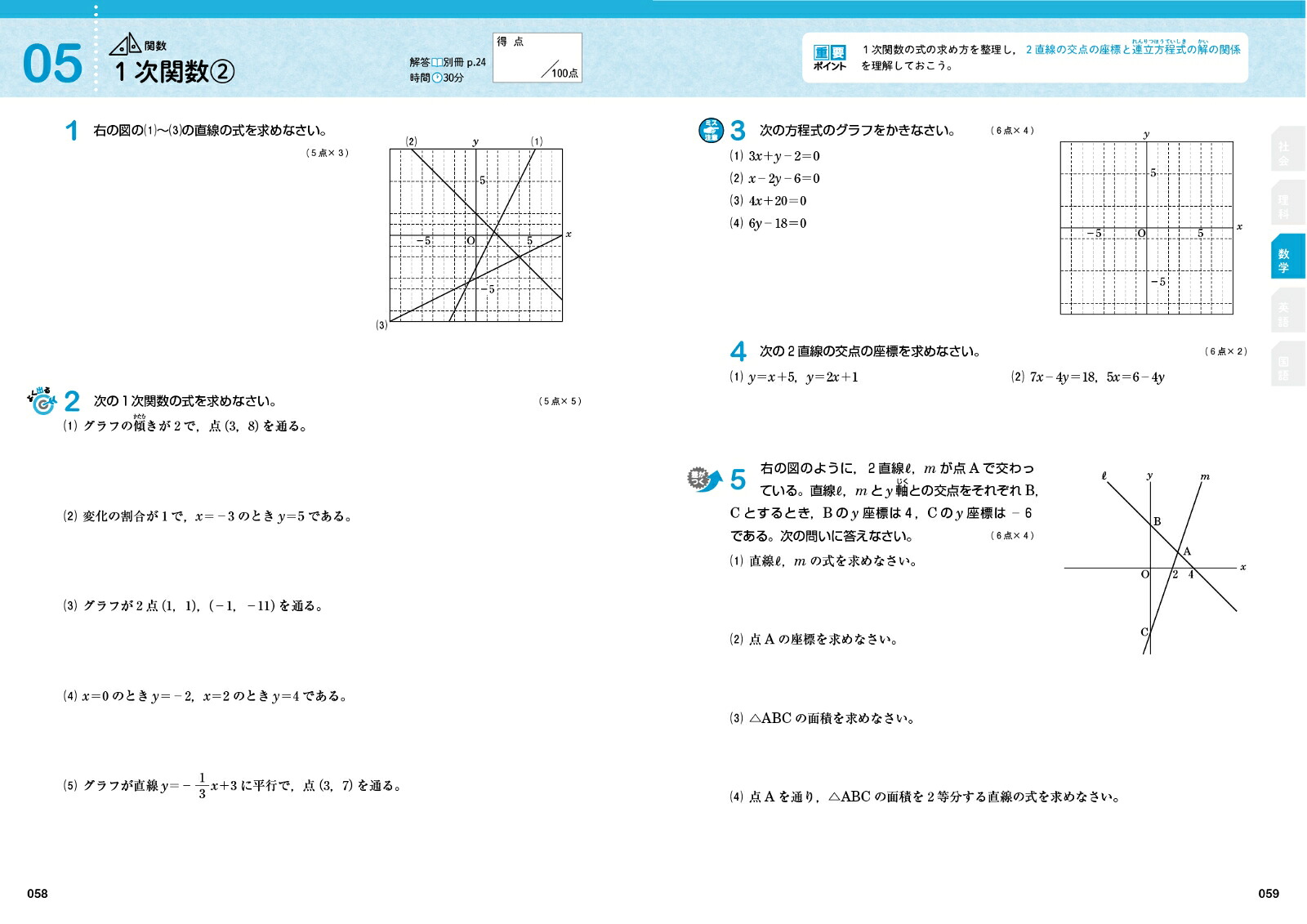 中25科の要点総仕上げ問題集[文英堂編集部]