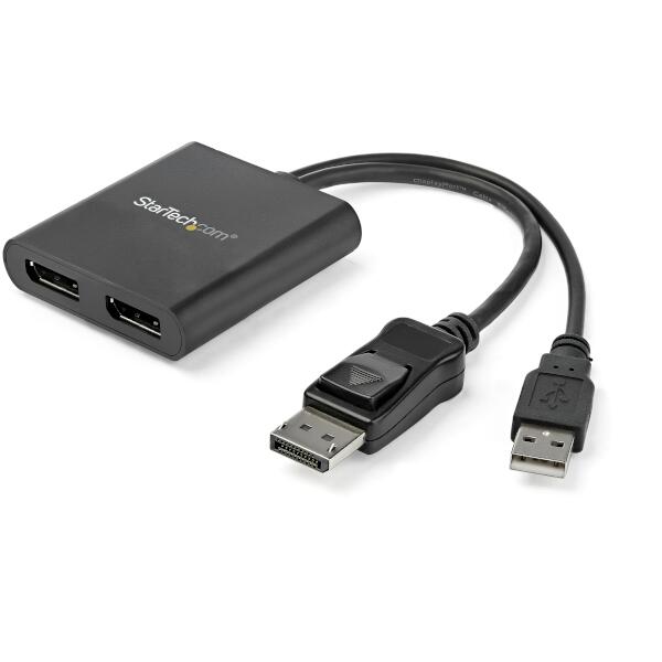 ブックス: 2ポートMSTハブ DisplayPort - 2x DisplayPort マルチモニタースプリッタ 4K対応 Windowsのみ対応 - StarTech.com - 0065030860574 : PCソフト・周辺機器