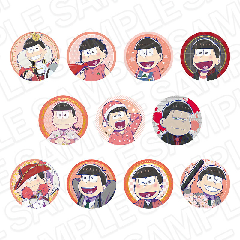 おそ松さん カンバッジ（ランダム） おそ松画像