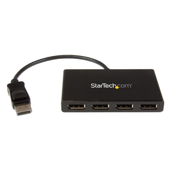 ブックス: 4ポートMSTハブ DisplayPort - 4x DisplayPort マルチモニタースプリッタ 4K対応 Windowsのみ対応 - StarTech.com - 0065030860581 : PCソフト・周辺機器