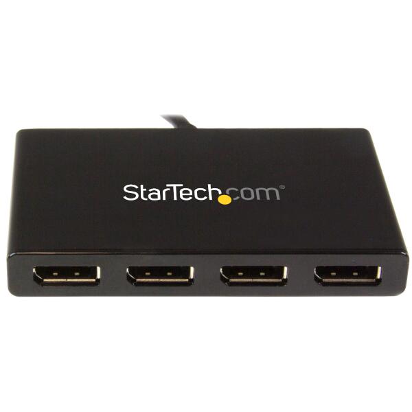 ブックス: 4ポートMSTハブ DisplayPort - 4x DisplayPort マルチモニタースプリッタ 4K対応 Windowsのみ対応 - StarTech.com - 0065030860581 : PCソフト・周辺機器