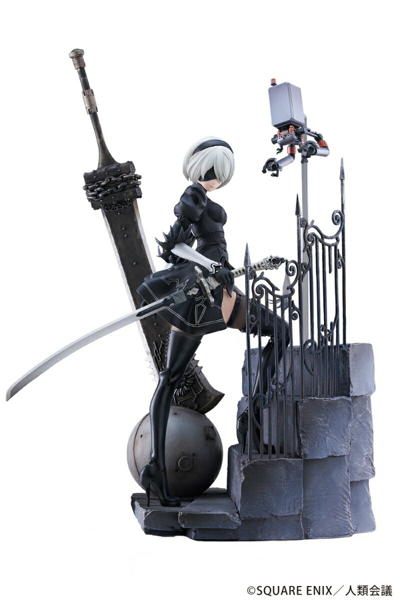 ブックス: TVアニメ『NieR:Automata Ver1.1a』 1/7スケールフィギュア 「2B (ヨルハ二号B型) -探索ー」 - 玩具 - 4582666820582 : ゲーム