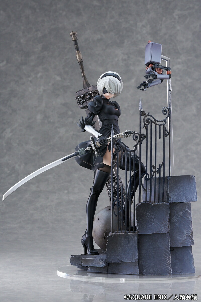 ブックス: TVアニメ『NieR:Automata Ver1.1a』 1/7スケールフィギュア 「2B (ヨルハ二号B型) -探索ー」 - 玩具 - 4582666820582 : ゲーム