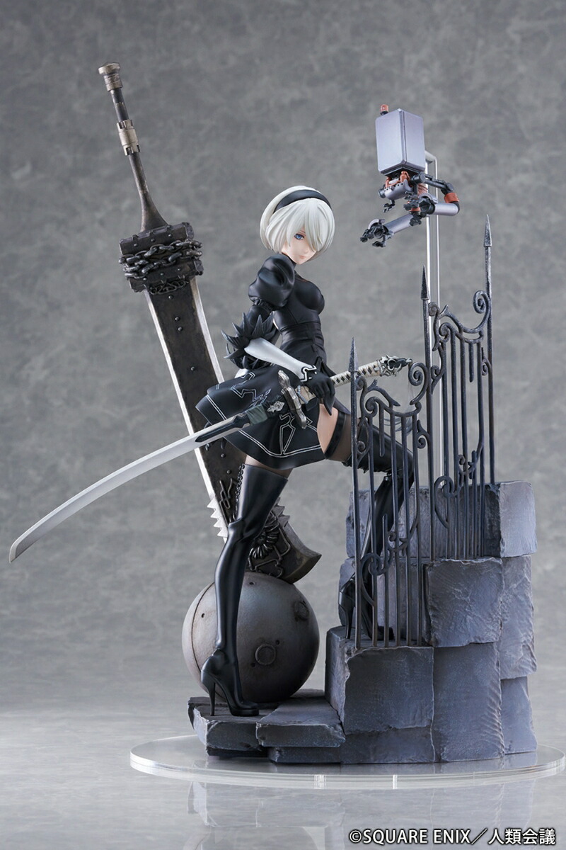 ブックス: TVアニメ『NieR:Automata Ver1.1a』 1/7スケールフィギュア 「2B (ヨルハ二号B型) -探索ー」 - 玩具 - 4582666820582 : ゲーム