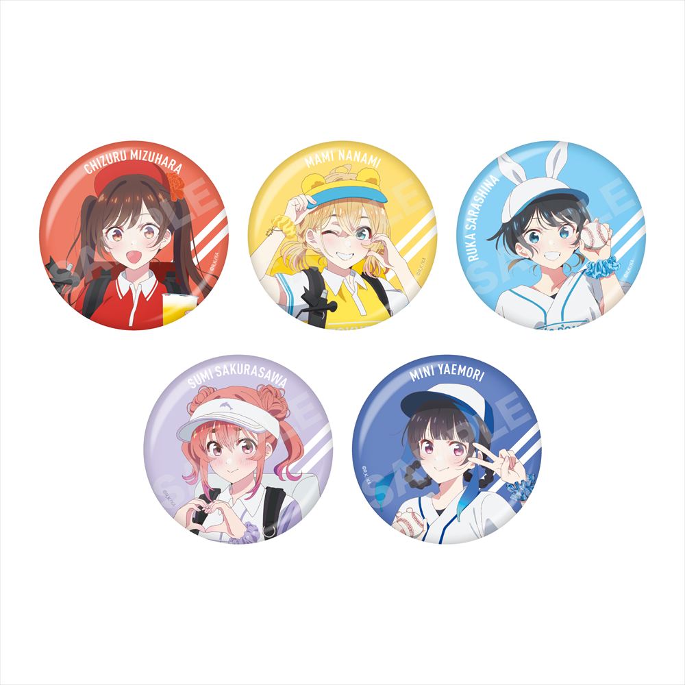 彼女、お借りします 東京ドームシティコラボver． 缶バッジ ／01画像