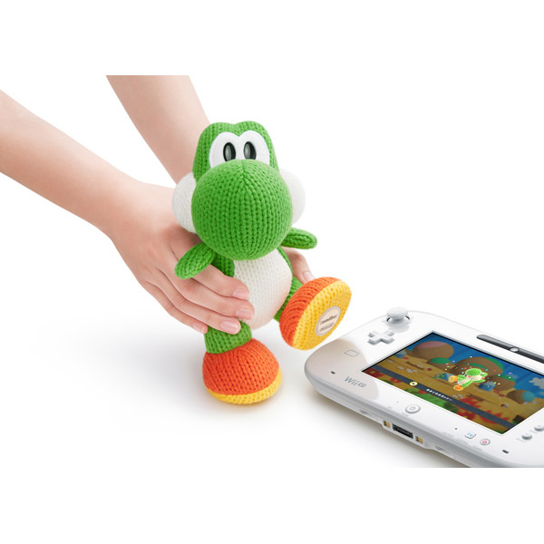 楽天ブックス Amiibo あみぐるみヨッシー ビッグ ヨッシー ウールワールドシリーズ Wii U ゲーム