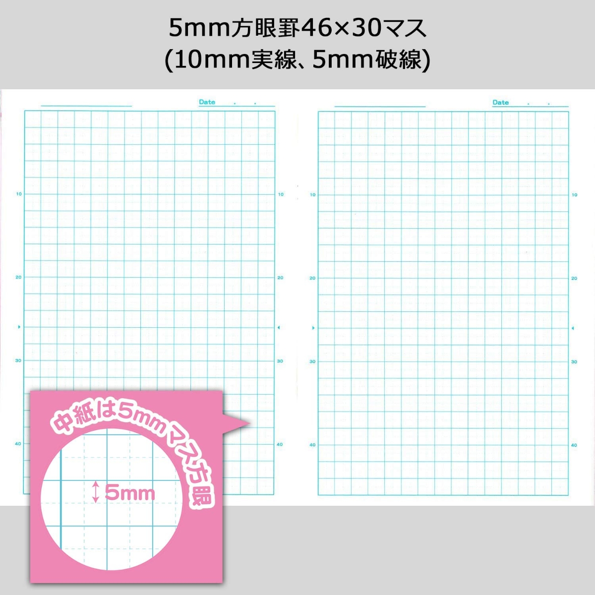 楽天ブックス ステッドファスト ノート 5mm 方眼 B5 4柄 各1冊 Ams5060 ノート 本