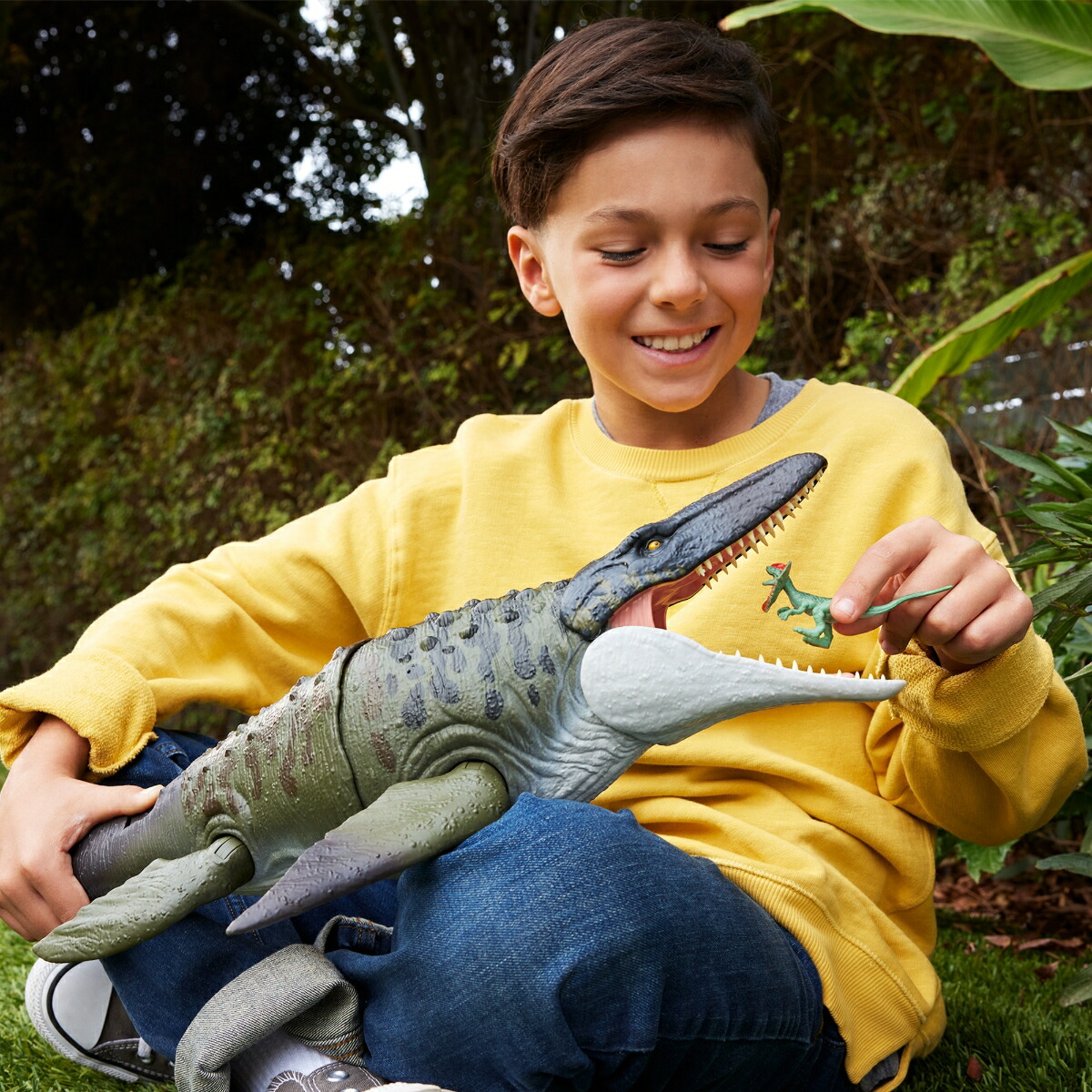 ޥƥ른饷å(JURASSICWORLD)Хȥ륢⥵륹Ҷե奢εĹ:65.4cm4Ф֥饦JCH00