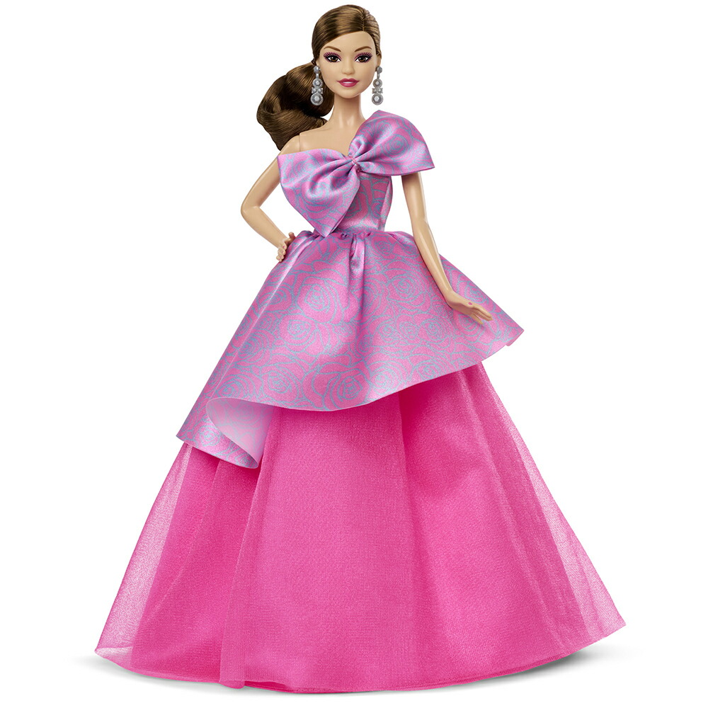 直輸入品　バービー(Barbie) 　65周年アニバーサリードール ブロンド 楽天市場】バービー 65周年アニバーサリードール ブロンド