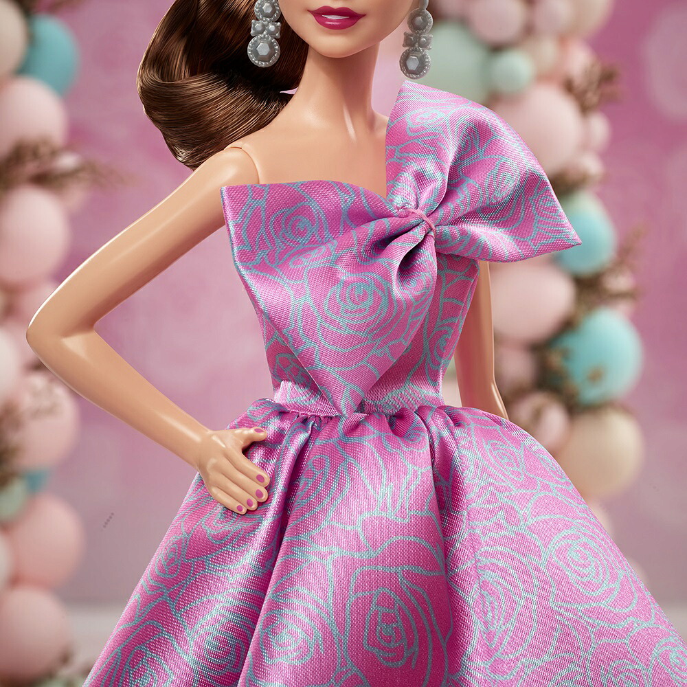 バービー(Barbie)バースデーウィッシュBirthdayWishesシグネチャーきせかえ人形・ハウスバービー人形6歳からピンクJBJ07