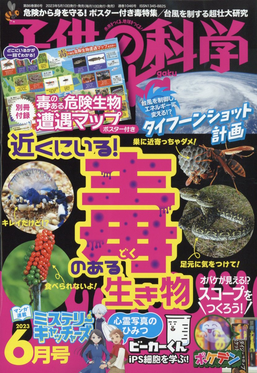 楽天ブックス: 子供の科学 2023年 6月号 [雑誌] - 誠文堂新光社