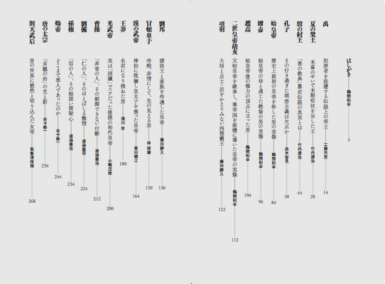 悪の歴史東アジア編上隠された顔から真実の人物像を描く[鶴間和幸]