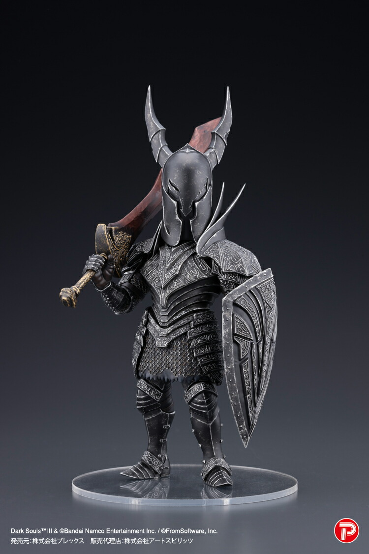 Qコレクション 『DARK SOULS』 黒騎士 (彩色済みデフォルメフィギュア)画像