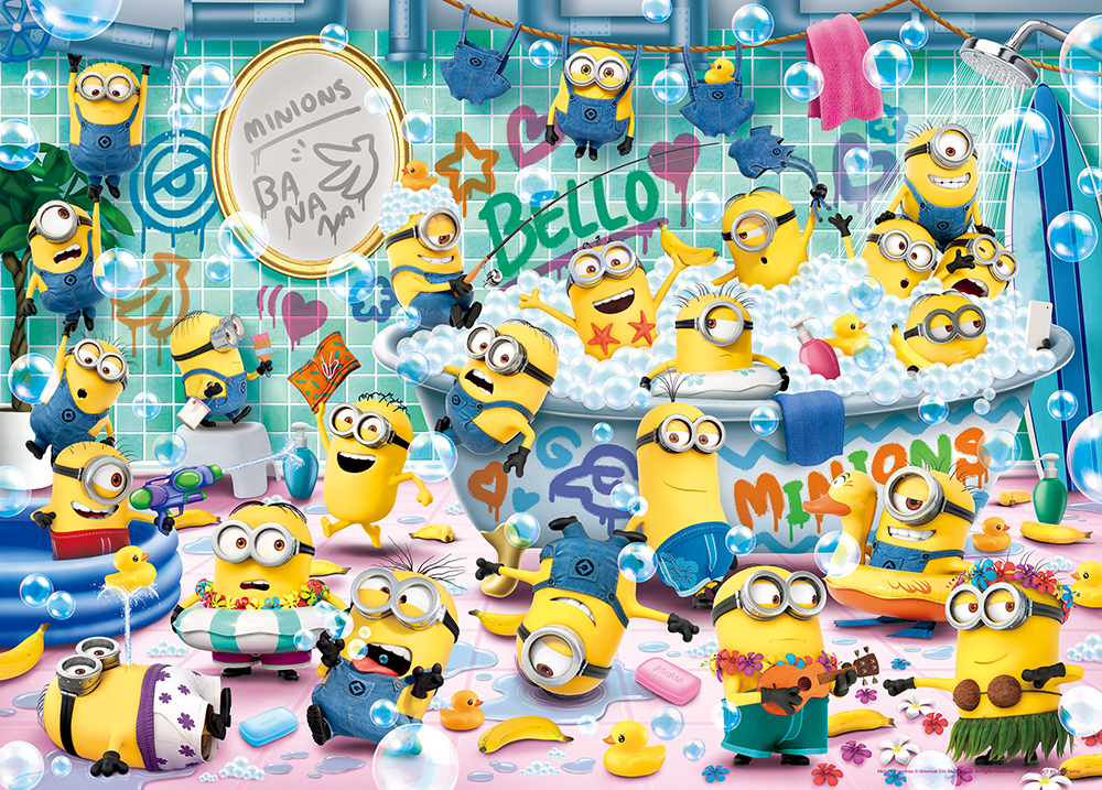 未開封 ミニオンズ ジグソーパズル ① 1000ピース MINIONS 【数々の 